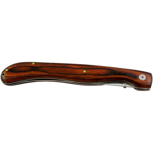 Sarge Knives SK-131  Riverwood Folding Fillet Knife with 5-7/8" Blade - Pakkawood Handle Image 2