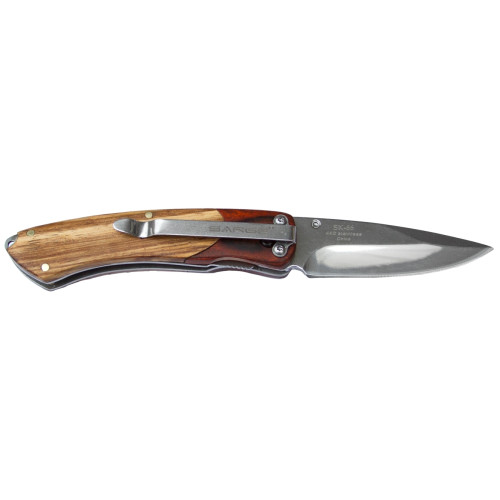 Sarge SK-66  Ranger Two Tone Wooden Liner Locking Knife 2.75" Blade Image 1