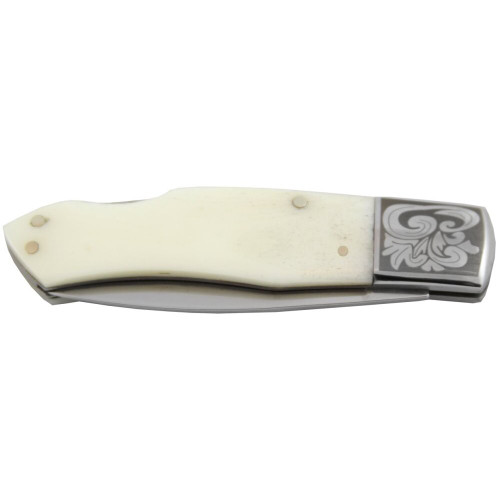 Sarge Knives SK-703  Decorative White Bone Folder with 2-1/8" Blade Image 2