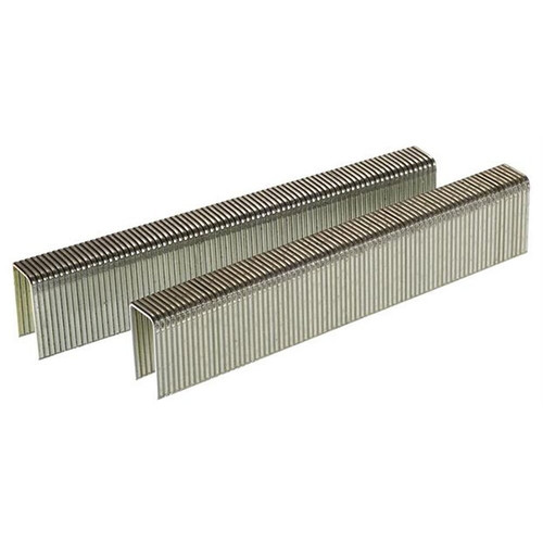 Senco M13BAB  1" x 3/8" Crown 18 Gauge Galvanized Medium Wire Staples - 5000 Per Package Image 0