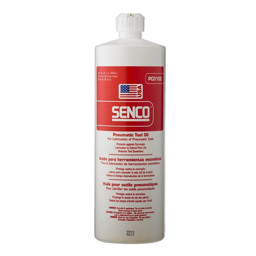 Senco PC0102  Pneumatic Tool Oil - 32 oz bottle Image 0