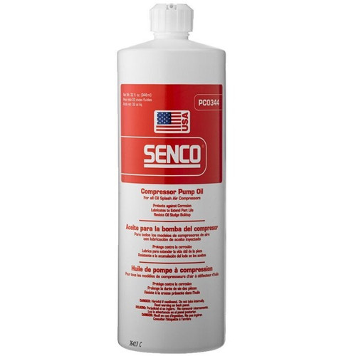 Senco PC0344  Compressor Pump Oil 32 oz Image 0