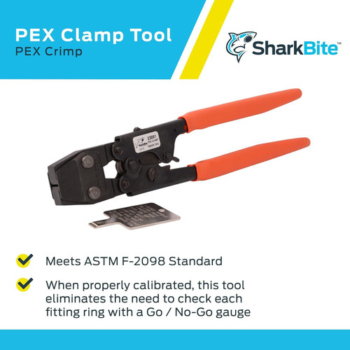 SharkBite 23081  Standard Handle PEX Clamp Ring Crimping Tool Image 3