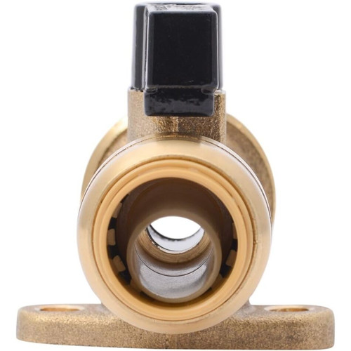 SharkBite 25559LF  1/2" Push-to-Connect x 3/4" MHT Washing Machine Straight Valve Image 1