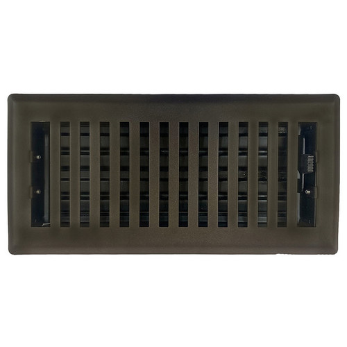 Sierra Grates CTP414-BRZ  4" x 14" Metallic Bronze Contemporary Floor Register  Image 1