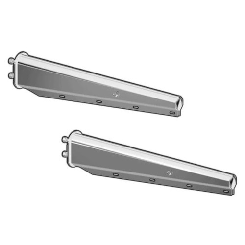 American Chrome 21960  30" Chrome Spring Loaded Mud Flap Hanger 2 per Pack Image 1