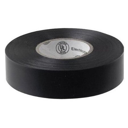 Satco 90-1420  3/4" x 60' Black PVC Electrical Tape Image 1