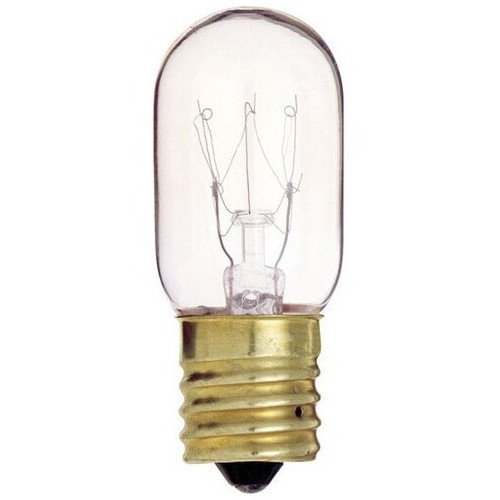 Satco S4720  130-Volt 25 Watt Intermediate Base T8 Clear Appliance Light Bulb Image 0 Satco S4720  130-Volt 25 Watt Intermediate Base T8 Clear Appliance Light Bulb Image 0