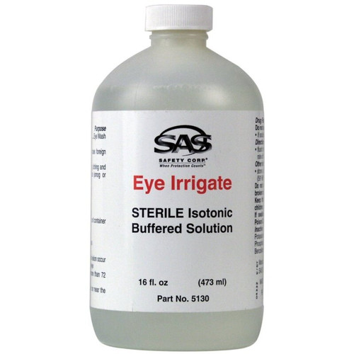 SAS Safety 5130  Personal Eyewash Irrigation Bottle - 16-oz Image 0