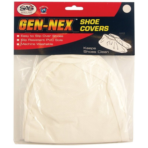 SAS Safety 6809  Shoe Covers with Slip Resistant Sole - Large (1 Pair per Package) Image 1