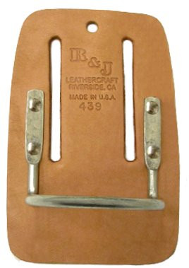 R & J Leathercraft 04395  Leather Hammer Holder Steel Cradle Loop (439) Image 0