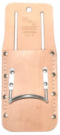 R & J Leathercraft 04416  3-1/2" Leather Trowel Holder with Hammer Holder Loop (441X) Image 0