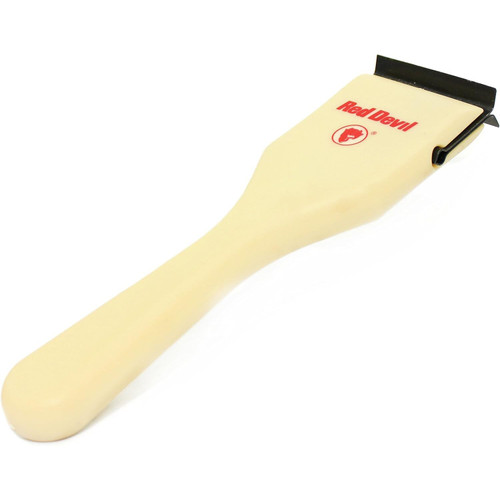 Red Devil 3050  2-1/2" Double-Edge Plastic Wood Scraper 2-1/2" (6.4 cm ) Blade Image 0
