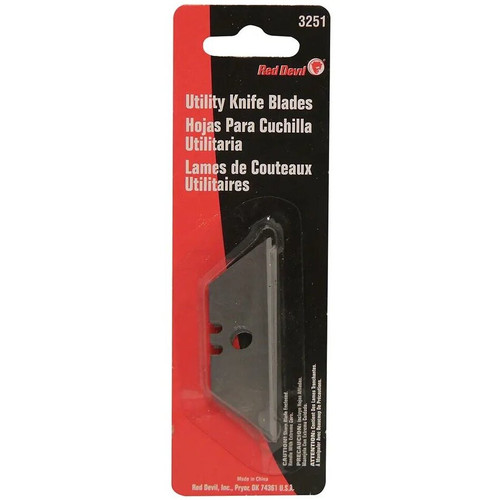 Red Devil 3251  Utility Knife Blades - 5 Blades per Package Image 1