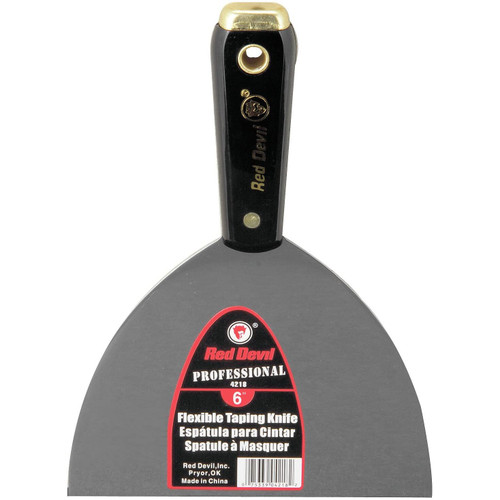 Red Devil 4218  Pro Series 6" Flex Drywall Taping Knife Image 0