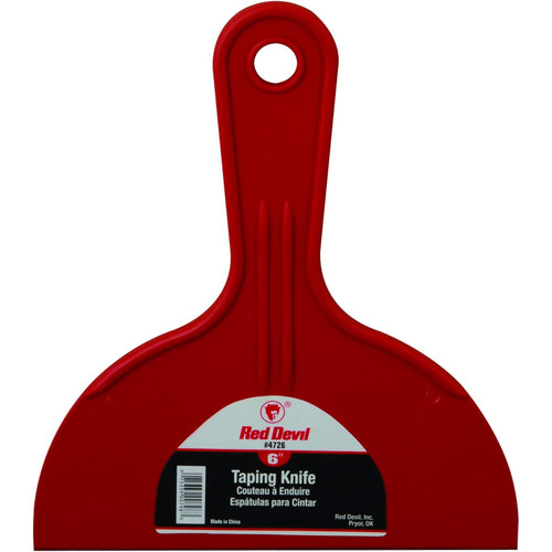 Red Devil 4718  3-Piece Economy Series Flex Plastic Putty Knives Set Image 3