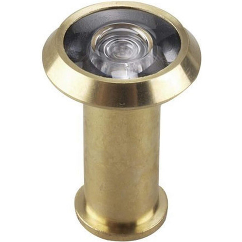 Richelieu 105BR  200 degree Door Viewer in Brass Image 0 Richelieu 105BR  200 degree Door Viewer in Brass Image 0