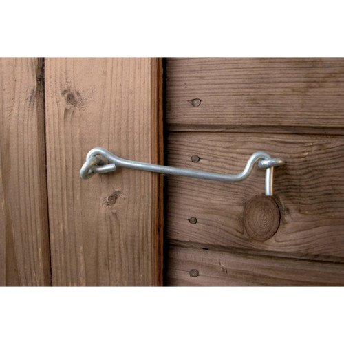 Richelieu 142XR  6" Gate Hook and Eye - Steel with Zinc Finish - 2 per Package Image 1