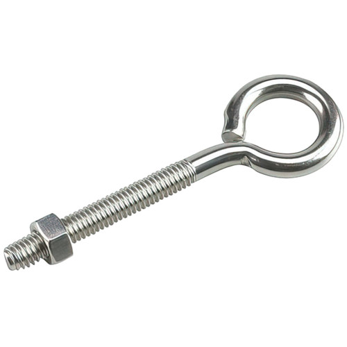 Richelieu 2113SSBC  5/16" x 4" Eye Bolt with Nut in Stainless Steel - 1 per Package Image 0 Richelieu 2113SSBC  5/16" x 4" Eye Bolt with Nut in Stainless Steel - 1 per Package Image 0