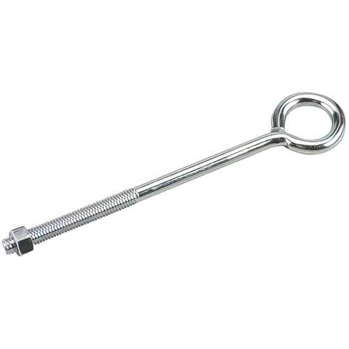 Richelieu 2120XB  3/8" x 8" Eye Bolt with Nut Zinc Finish - 1 per Package Image 0
