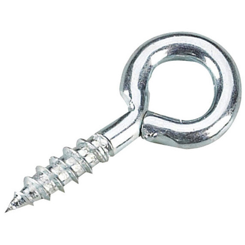 Richelieu 2406XR  1/8" x 1-1/8" Screw Eye with Zinc Finish - 10 per Package Image 0