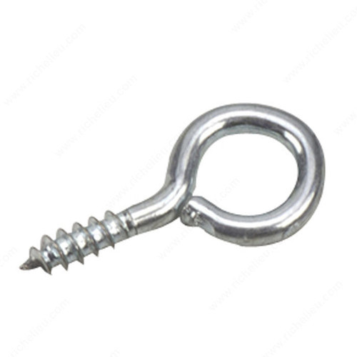 Richelieu 2502XR  1/16" x 7/8" Screw Eye with Zinc Finish - 14 per Package Image 0