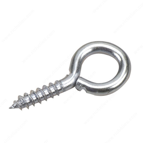 Richelieu 2506XR  1/8" x 1-1/4" Screw Eye with Zinc Finish - 10 per Package Image 0
