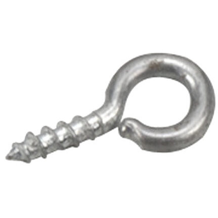 Richelieu 256XR  1/16" x 3/4" Screw Eye with Zinc Finish - 8 per Package Image 0