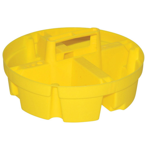 Bucket Boss 15051  Bucket Stacker System Parts Tray - Small Yellow Image 0