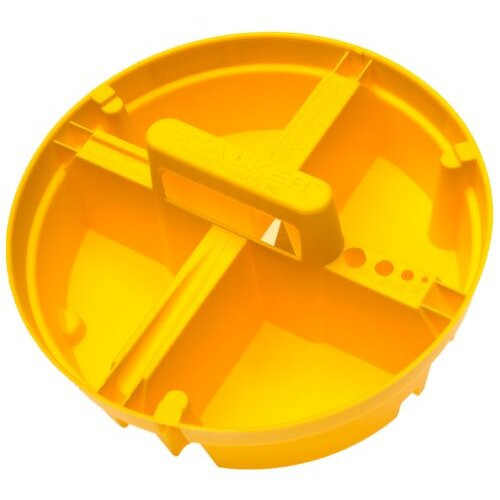 Bucket Boss 15051  Bucket Stacker System Parts Tray - Small Yellow Image 2