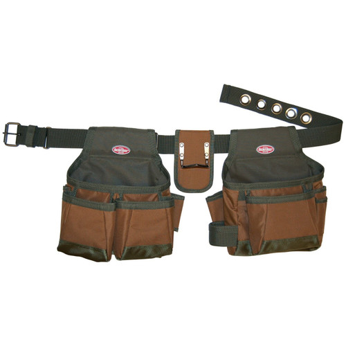 Bucket Boss 50200  Builder's Rig Tool Belt with 12 Pockets Image 0