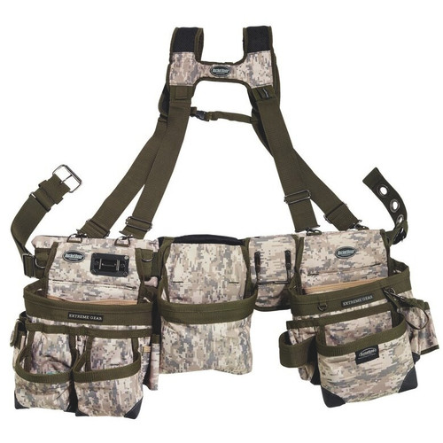 Bucket Boss 55185-DIGC  3 Bag Tool Belt Framer Rig Digital Camo Image 0