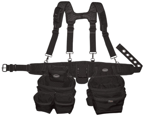 Bucket Boss 57100  Ballistic Nylon Suspension Rig Tool Belt Image 0