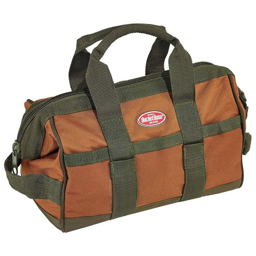 Bucket Boss 60012  Gatemouth 12 Tool Bag with 16 Pockets Image 0