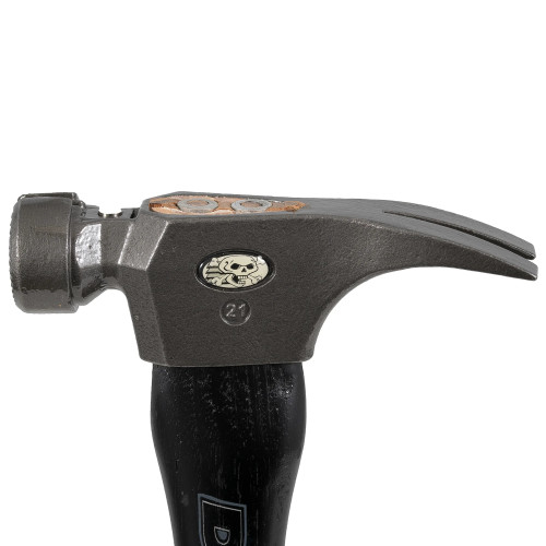 Dead On DO21  21-oz Milled Face Hammer with 18" Straight Hickory Handle Image 4