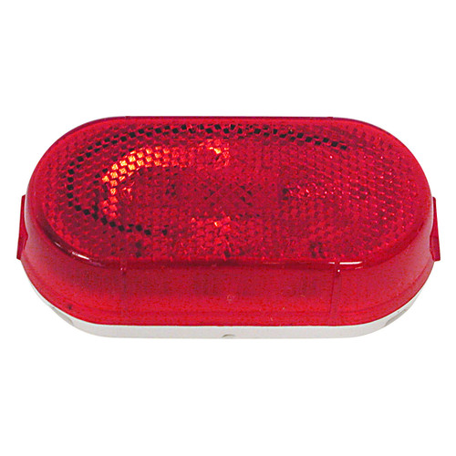 Peterson V108WR  Clearance/Side Marker Light   Red/Reflective Image 0