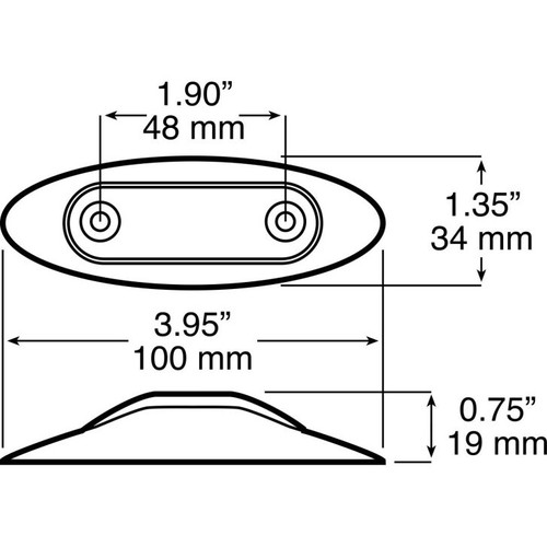 Peterson V168XA  LED Clearance Light Kit   Amber Image 1 Peterson V168XA  LED Clearance Light Kit   Amber Image 1