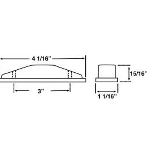Peterson V169KA LED Clearance Light Kit Amber Image 1 Peterson V169KA LED Clearance Light Kit Amber Image 1
