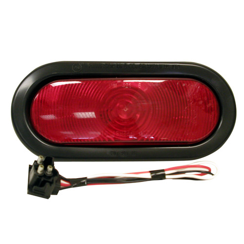 Peterson V421KR  Stop/Tail & Turn Light Kit   Oval   Red Image 0