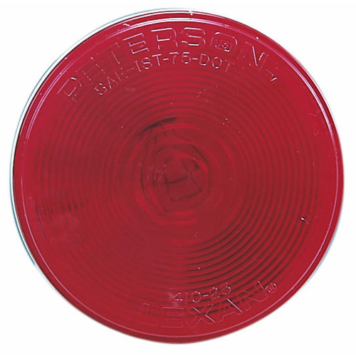 Peterson V426R  Stop/Tail & Turn Light   Round   Red Image 0