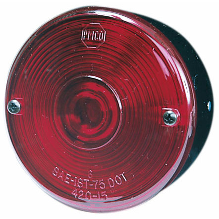 Peterson V428  Stop/Tail & Turn Ligt   Stud Mount w/License Plate Light. Image 0