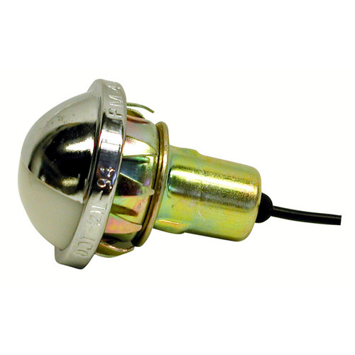 Peterson V438  License Plate/Utility Light   Chrome   Sealed Image 0