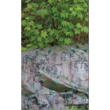 Dry Top 40810 Medium Duty Tarp, 8x10 Feet, Green Camouflage Image 4