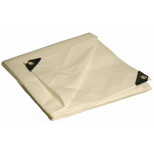 Dry Top 30810 Heavy Duty Tarp, 8x10 Feet, White Image 0