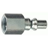 Tru-Flate 12-335  1/4" ARO Design ("A" Style) Air Line Quick Disconnect Coupler Plug with 1/4" NPT Female Thread Image 0