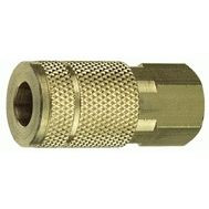Tru-Flate 13-135  1/4" Tru-Flate Design ("T" Style) Air Line Quick Disconnect Coupler with 1/4" NPT Female Thread Image 0