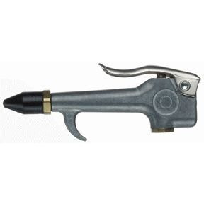 Tru-Flate 18-207  1/4" NPT Standard Blowgun with Rubber Tip Image 0