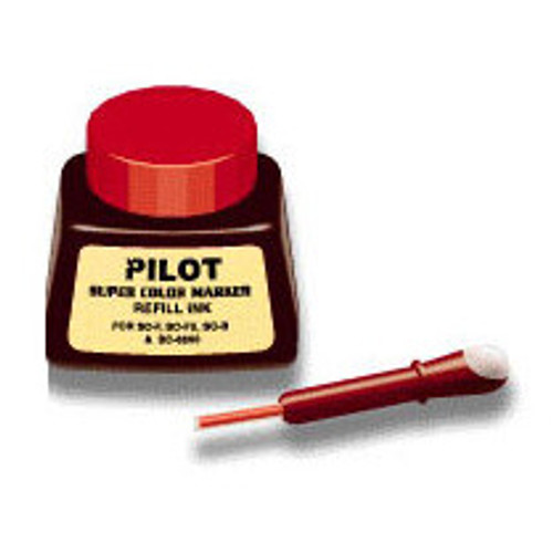 Pilot Pen 43700  1oz Refill Ink for Permanent Markers - Red (SCRF-RED) Image 0