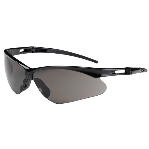 Bouton Safety Glasses 250-AN-10112  Anser - Gray Anti-Scratch Lens With Black Frames Image 0 Bouton Safety Glasses 250-AN-10112  Anser - Gray Anti-Scratch Lens With Black Frames Image 0