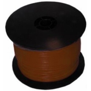 Pico 81166A  16 AWG Brown Primary Wire Copper Stranded Conductor with PVC Jacket  1000' per Bulk Spool Image 0